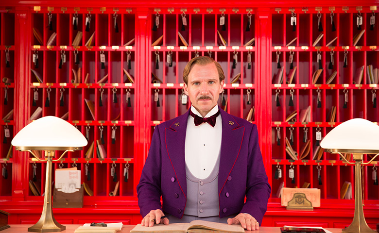 Film still from The Grand Budapest Hotel