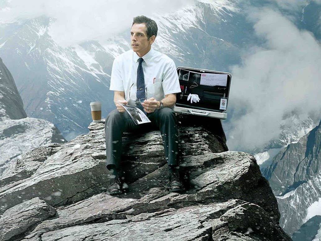 Film still from The Secret Life of Walter Mitty